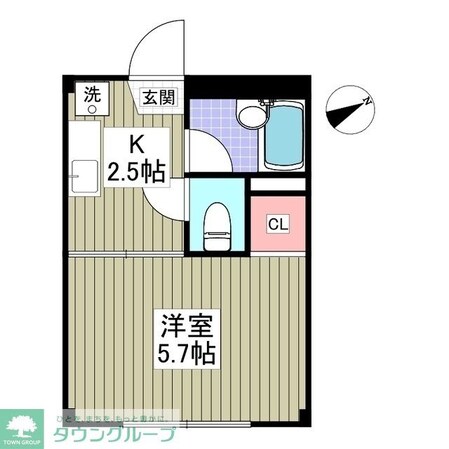 リエス伊勢原の物件間取画像